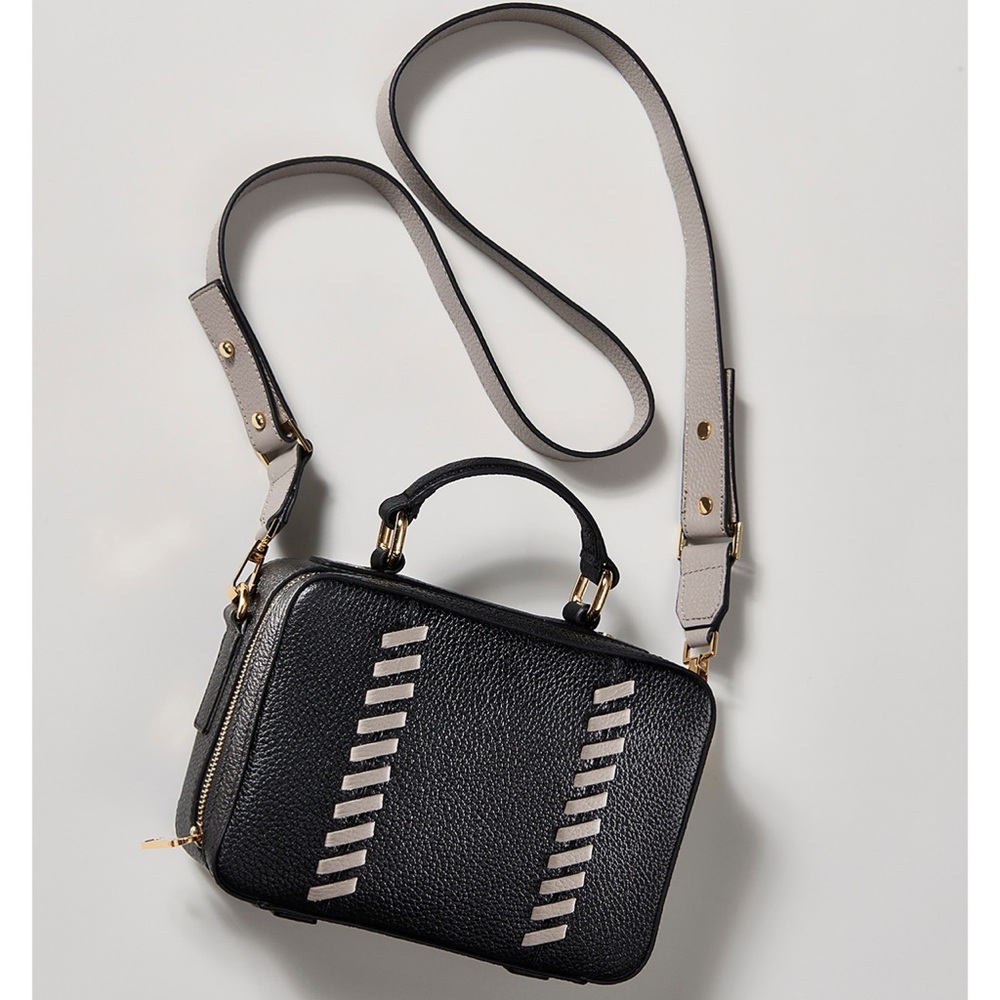 MILLY Whipstitch Camera Bag
